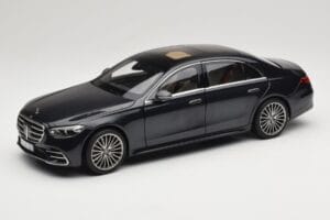 Mercedes S-Class W223 AMG Line Anthracite Blue Norev 1:18 183800 Metall