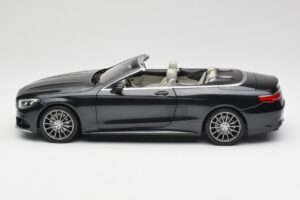 Mercedes S-Class Cabriolet A217 Magnetite Svart Metallic Norev 1:18 B66960354 Metall — bild 4 av 8