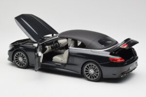 Mercedes S-Class Cabriolet A217 Magnetite Svart Metallic Norev 1:18 B66960354 Metall — bild 5 av 8