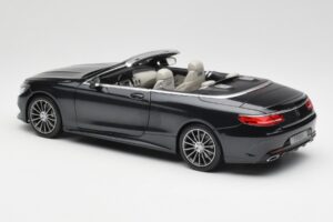 Mercedes S-Class Cabriolet A217 Magnetite Svart Metallic Norev 1:18 B66960354 Metall — bild 7 av 8