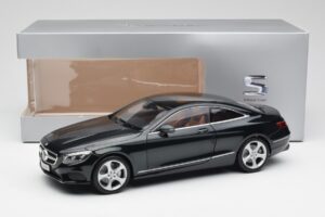 Mercedes S-Class Coupe C217 Smaragd Grön Metallic Norev 1:18 B66961244 Metall — bild 8 av 8