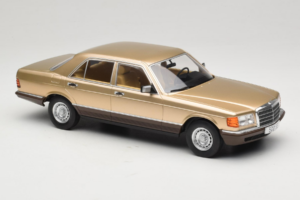 Mercedes S-Class W126 Metallic Beige MCG 1:18 MCG18548 Metall — bild 4 av 6