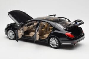 Mercedes S-Class W222 Svart Metallic Norev 1:18 183480 Metall — bild 5 av 8