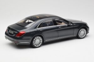 Mercedes S-Class W222 Blå Antracit Metallic Norev 1:18 B66960157 Metall — bild 3 av 8