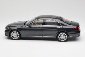 Mercedes S-Class W222 Blå Antracit Metallic Norev 1:18 B66960157 Metall — bild 4 av 8