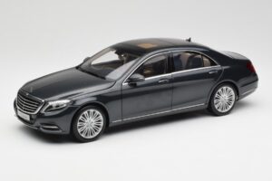 Mercedes S-Class W222 Blå Antracit Metallic Norev 1:18 B66960157 Metall