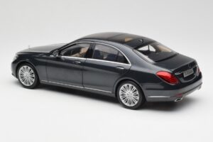 Mercedes S-Class W222 Blå Antracit Metallic Norev 1:18 B66960157 Metall — bild 7 av 8