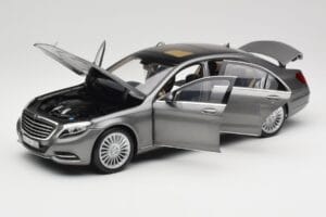 Mercedes S-Class W222 Grey Metallic Norev 1:18 183481 Metall — bild 2 av 8
