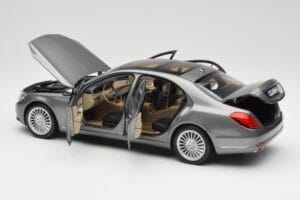 Mercedes S-Class W222 Grey Metallic Norev 1:18 183481 Metall — bild 5 av 8