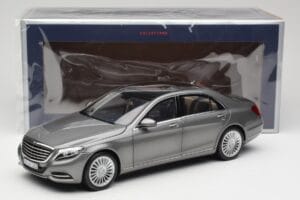 Mercedes S-Class W222 Grey Metallic Norev 1:18 183481 Metall — bild 8 av 8