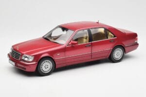 Mercedes S500 W140 Röd Metallic Norev 1:18 183579 Metall
