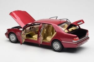 Mercedes S500 W140 Röd Metallic Norev 1:18 183579 Metall — bild 5 av 8