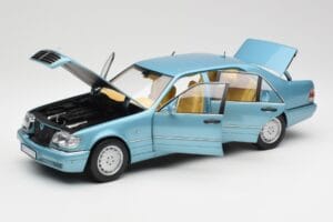 Mercedes S500 W140 Turkos Metallic Norev 1:18 183561 Metall — bild 2 av 8