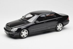 Mercedes AMG S55 W220 Svart Otto 1:18 OT832 Resin