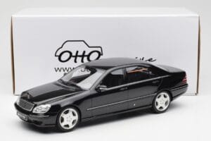 Mercedes AMG S55 W220 Svart Otto 1:18 OT832 Resin — bild 6 av 6