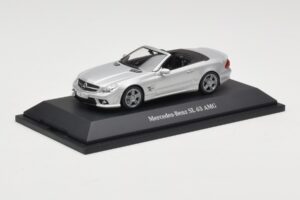Mercedes SL 63 AMG R230 Silver Metallic Minichamps 1:43 B66960018 Metall — bild 2 av 4