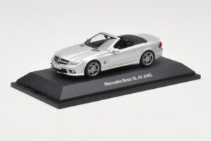 Mercedes SL 65 AMG R230 Silver Minichamps 1:43 B66960601 Metall — bild 2 av 4