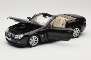 Mercedes SL R129 Svart Minichamps 1:18 B66962171 Metall — bild 2 av 11