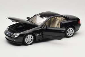 Mercedes SL R129 Svart Minichamps 1:18 B66962171 Metall — bild 3 av 11