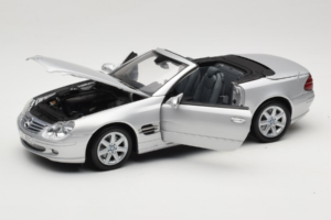 Mercedes SL R129 Silver Minichamps 1:18 B66962133 Metall — bild 2 av 10