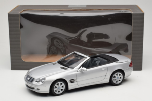 Mercedes SL R129 Silver Minichamps 1:18 B66962133 Metall — bild 10 av 10