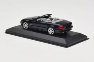 Mercedes SL500 R129 Dark Blue Metallic Minichamps 1:43 SL001 Metall — bild 3 av 4