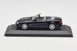 Mercedes SL500 R129 Dark Blue Metallic Minichamps 1:43 SL001 Metall