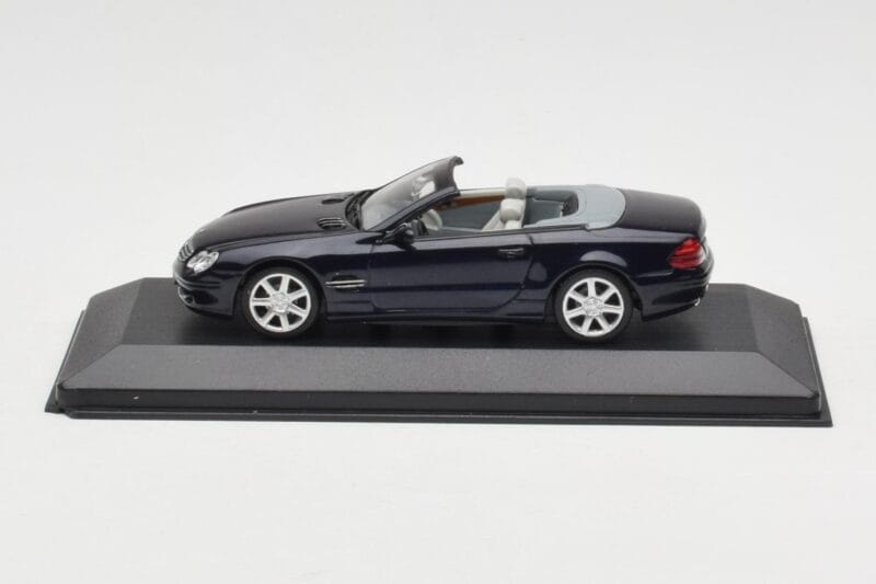 Mercedes SL500 R129 Dark Blue Metallic Minichamps 1:43 SL001 Metall