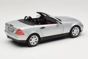 Mercedes SLK R170 Brilliant Silver Norev 1:18 183020 Metall — bild 3 av 9