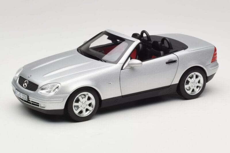 Mercedes SLK R170 Brilliant Silver Norev 1:18 183020 Metall