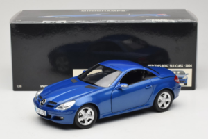 Mercedes SLK R171 Blue Metallic Minichamps 1:18 100033131 Metall — bild 11 av 11