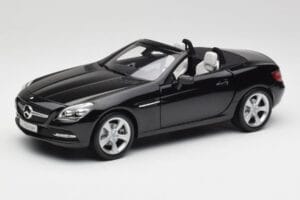 Mercedes SLK R172 Magnetite Svart Minichamps 1:18 B66960514 Metall