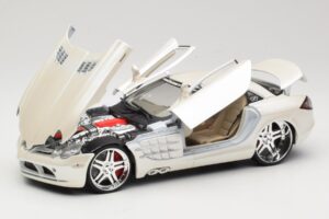 Mercedes SLR McLaren C199 Vit Maisto 1:18 31068 Metall — bild 2 av 8