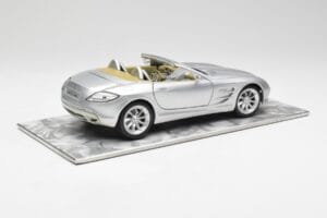Mercedes SLR Vision Roadster Liquid Silver Maisto 1:18 B66963208 Metall — bild 3 av 8