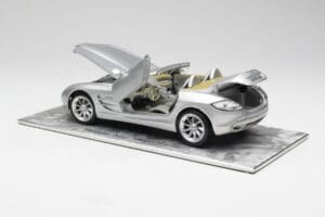 Mercedes SLR Vision Roadster Liquid Silver Maisto 1:18 B66963208 Metall — bild 5 av 8