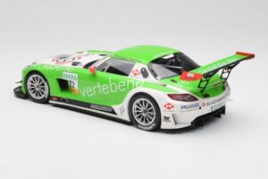 Mercedes AMG SLS C197 GT3 MS Racing #22 V. Sigacev / C. Stoll ADAC GT Masters 2011 Minichamps 1:18 151113102 Metall — bild 5 av 6