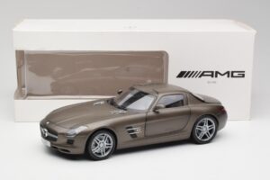 Mercedes SLS AMG C197 Monza Grå Minichamps 1:18 B66960044 Metall — bild 8 av 8