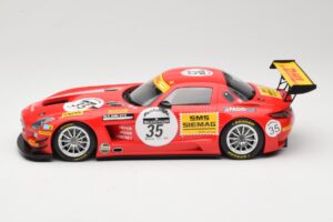 Mercedes SLS AMG GT3 #35 T. Heyer / T. Jager 24 Hours of Spa 2011 Minichamps 1:18 B66960196 Metall — bild 3 av 6