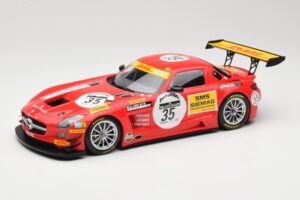 Mercedes SLS AMG GT3 #35 T. Heyer / T. Jager 24 Hours of Spa 2011 Minichamps 1:18 B66960196 Metall