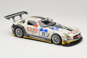 Mercedes SLS AMG GT3 #21 Rowe Racing M. Zehe / M. Hartung ADAC 24h Nurburgring 2012 Minichamps 1:18 151123121 Metall — bild 4 av 6