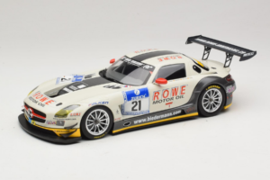 Mercedes SLS AMG GT3 #21 Rowe Racing M. Zehe / M. Hartung ADAC 24h Nurburgring 2012 Minichamps 1:18 151123121 Metall