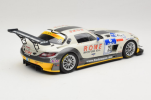 Mercedes SLS AMG GT3 #22 Rowe Racing R. Graf / M. Seyffarth ADAC 24h Nurburgring 2012 Minichamps 1:18 151123122 Metall — bild 2 av 6