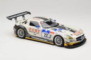 Mercedes SLS AMG GT3 #22 Rowe Racing R. Graf / M. Seyffarth ADAC 24h Nurburgring 2012 Minichamps 1:18 151123122 Metall — bild 4 av 6