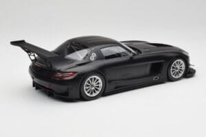 Mercedes SLS AMG GT3 C197 Street Matt Svart Minichamps 1:18 151113101 Metall — bild 2 av 6
