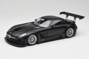 Mercedes SLS AMG GT3 C197 Street Matt Svart Minichamps 1:18 151113101 Metall