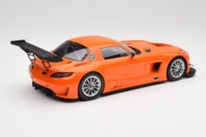 Mercedes SLS AMG GT3 C197 Street Orange Minichamps 1:18 151113105 Metall — bild 2 av 6