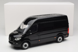 Mercedes Sprinter Svart Norev 1:18 183041 Metall — bild 8 av 8