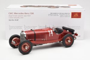 Mercedes SSK #14 Zatuszek Argentinian Autumn Race 1931 CMC 1:18 M-207 Metall — bild 6 av 6