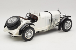 Mercedes SSK Vit Bburago 1:18 3009-P3 Metall — bild 2 av 6