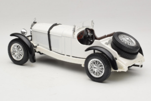 Mercedes SSK Vit Bburago 1:18 3009-P3 Metall — bild 5 av 6